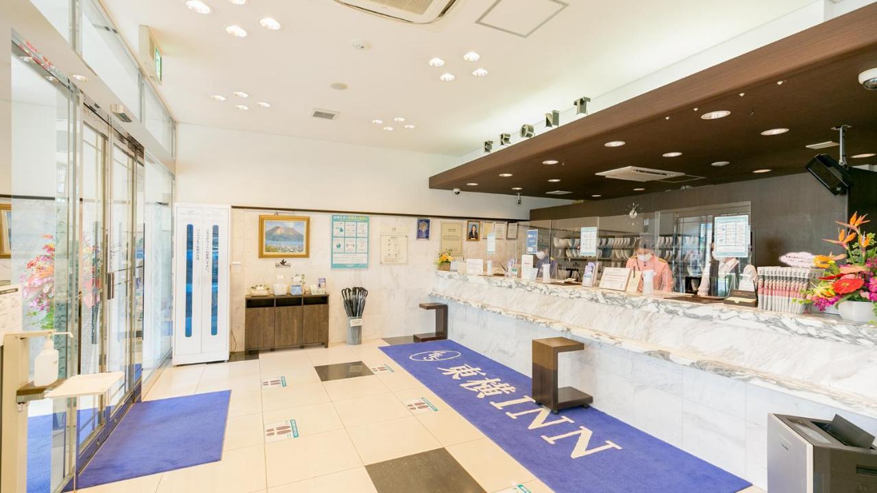 Toyoko Inn Kagoshima Chuo Eki Nishi Guchi Dış mekan fotoğraf